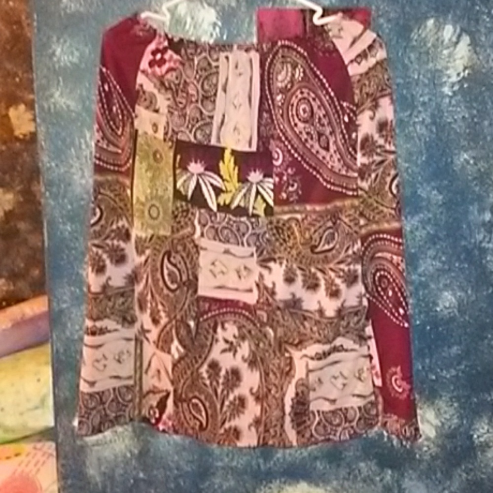 Multi colored skirt